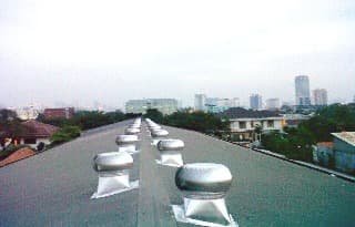 Pemasangan Turboair Turbine Ventilator proyek 29